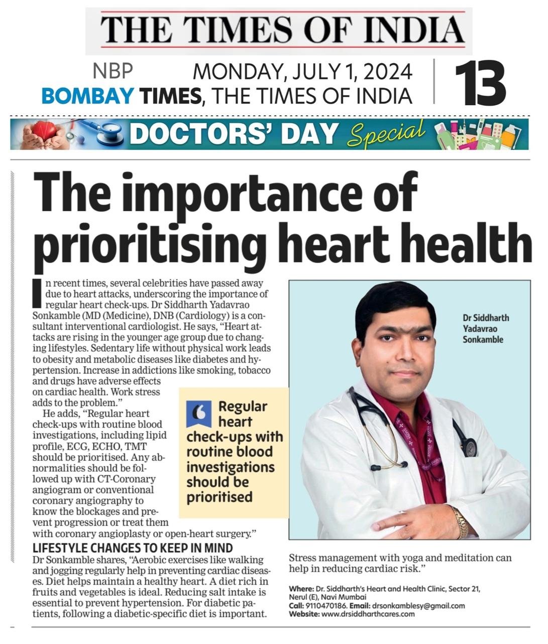 Prioritizing Heart Health